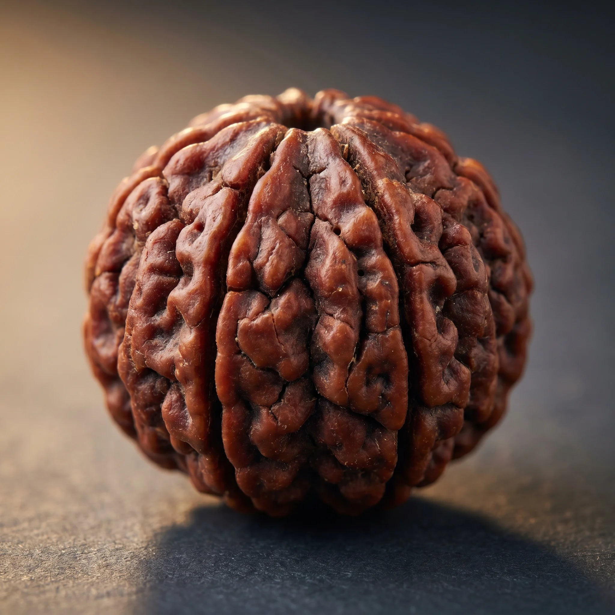 GemSense 5 Mukhi (Panchamukhi) Rudraksha bead — natural, lab-tested
