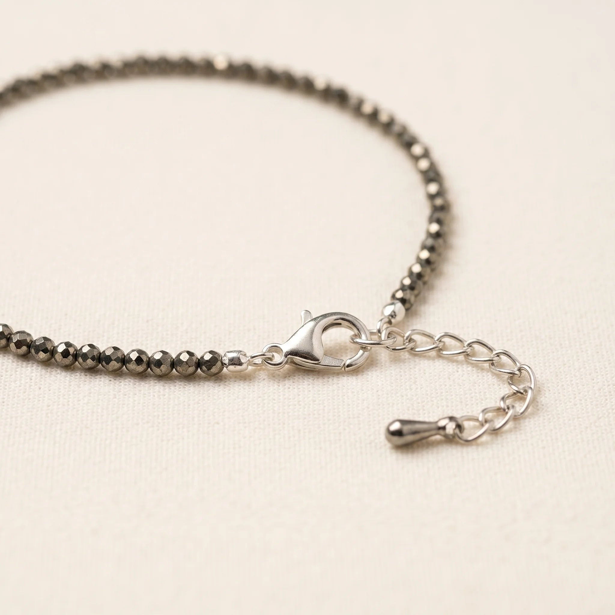 Natural Pyrite Anklet (Lakshmi Payal) | For Wealth & Manifestation