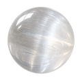 Selenite 8mm bead