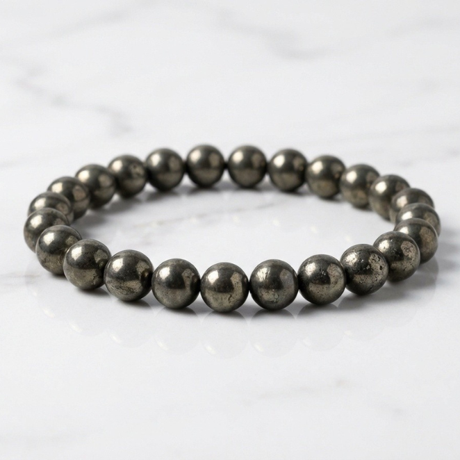 GemSense Pyrite crystal bracelet — product view 3