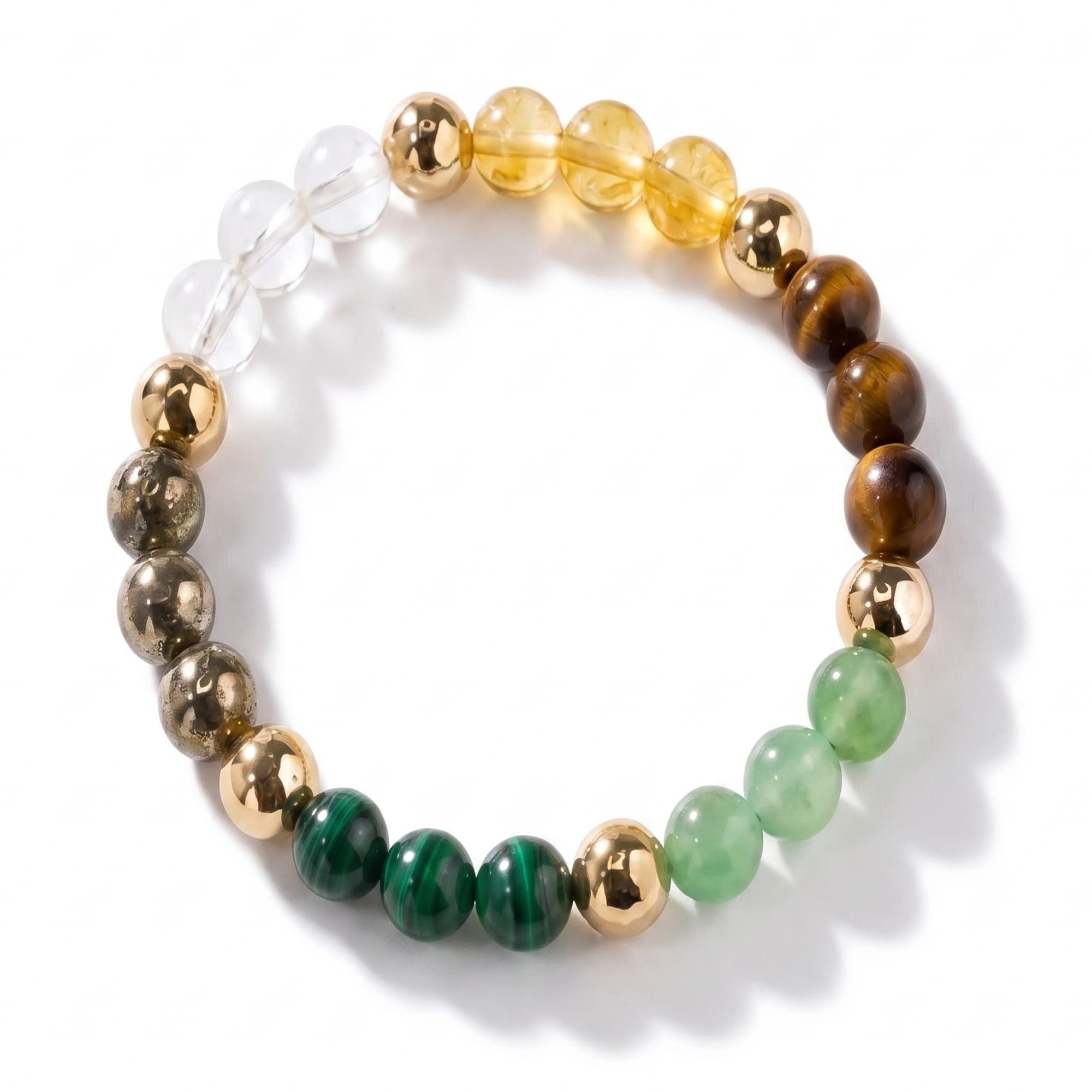 GemSense Dhan Yog Bracelet | For Wealth Alignment & Financial Success